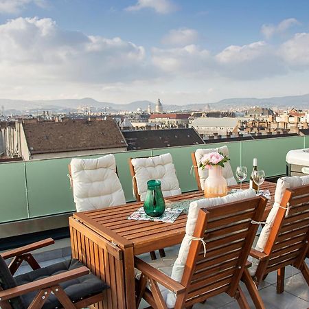Centropolitan Penthouse #Jacuzzi #Freeparking Apartman Budapest Kültér fotó