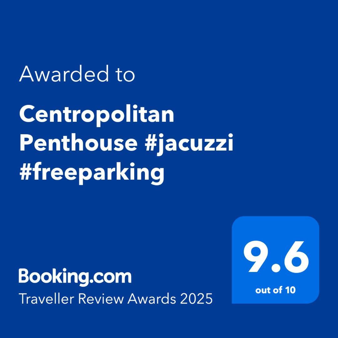 Centropolitan Penthouse #Jacuzzi #Freeparking Apartman Budapest Kültér fotó